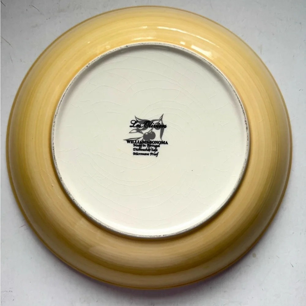 Williams Sonoma Les Oliviers Serving Bowl 13”